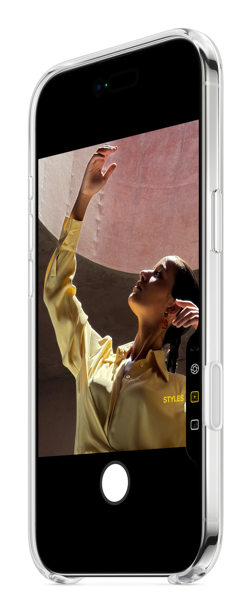 Apple Backcover – für Apple iPhone Air – transparent – PC – MagSafe-kompatibel, mit Kartenfach