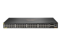 HPE Aruba Networking CX 6200F – Managed L3 Switch – 48× 1G, 4× SFP+, PoE+, PoE Budget 740 W, 1U