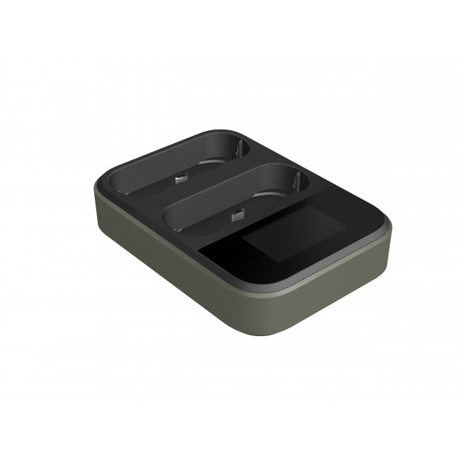 GP Batteries GP D851 Batterieladegerät 8× – für NiMH AA/AAA – USB×1, LCD – schwarz