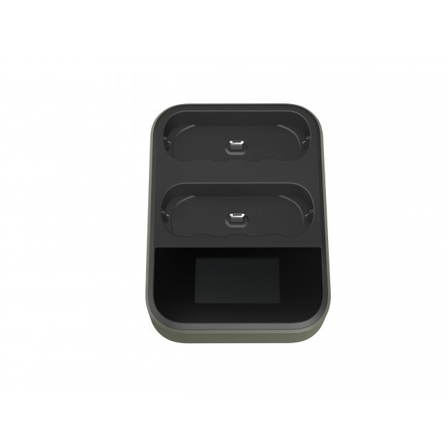 GP Batteries GP D851 Batterieladegerät 8× – für NiMH AA/AAA – USB×1, LCD – schwarz