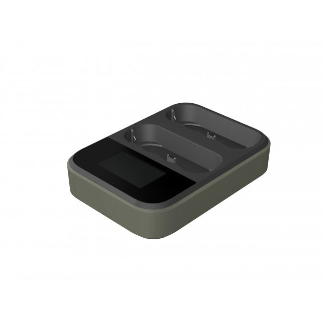 GP Batteries GP D851 Batterieladegerät 8× – für NiMH AA/AAA – USB×1, LCD – schwarz