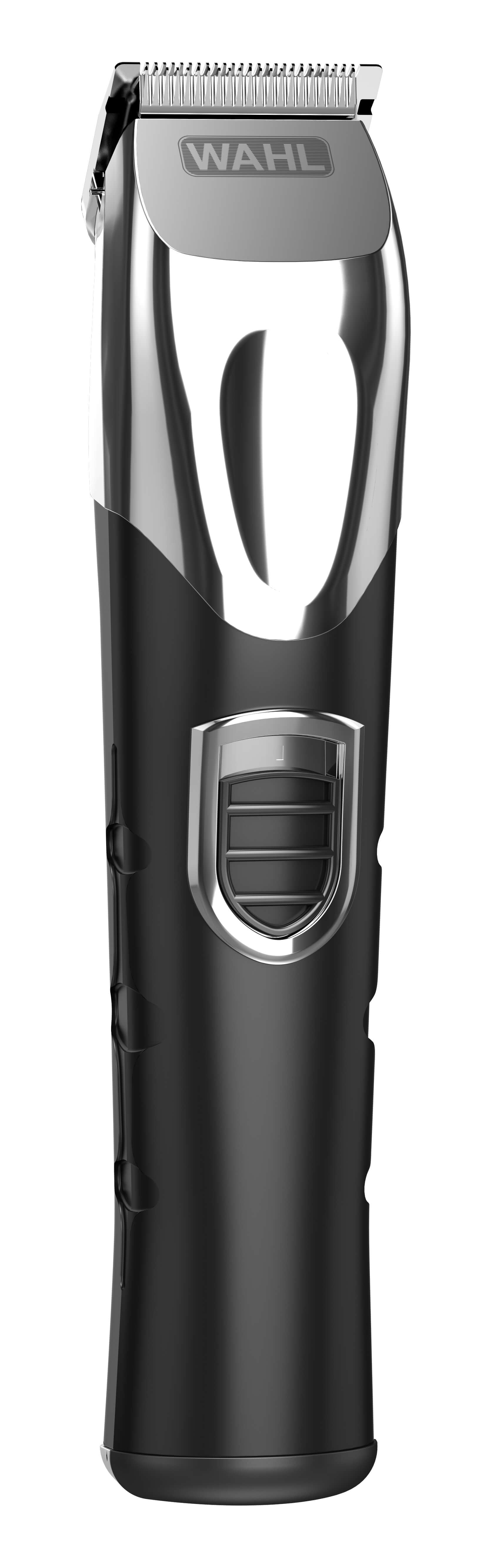 Wahl Bartschneider – Li-Ion-Akku 180 min, 8 Schnittstufen, Schnittbreite 3 cm – Schwarz/Silber