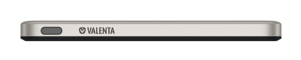 Valenta MagSafe Powerbank 5'000 mAh – 5 W PD, 15 W MagSafe, 1× USB-C, silber