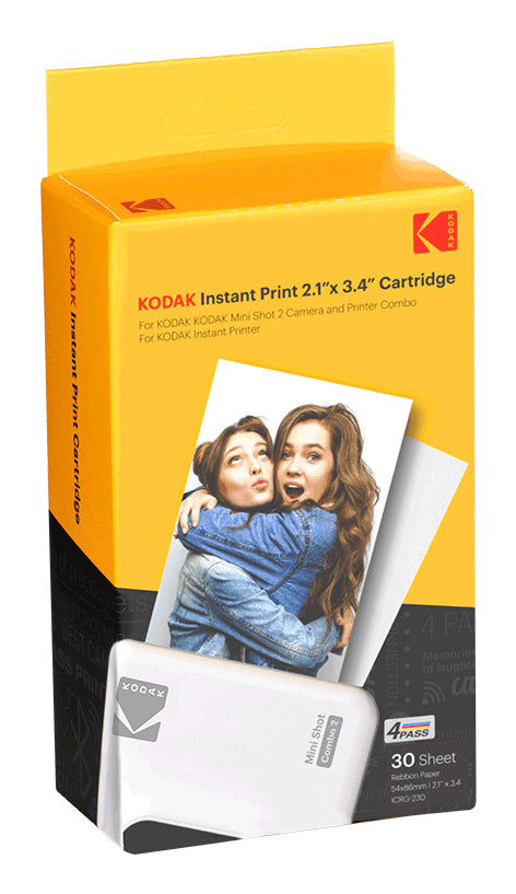 Kodak KOPAIC230 Film – 53 × 86 mm – für Mini 2, Mini 2 Retro, Mini Shot 2 – 3er-Pack