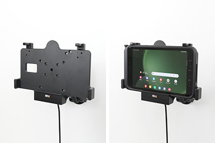 Brodit Fahrzeug-Dock für Samsung Galaxy Tab Active 5/3 (SM‑X300/SM‑X306B; SM‑T570/SM‑T575) – mit Ladefunktion