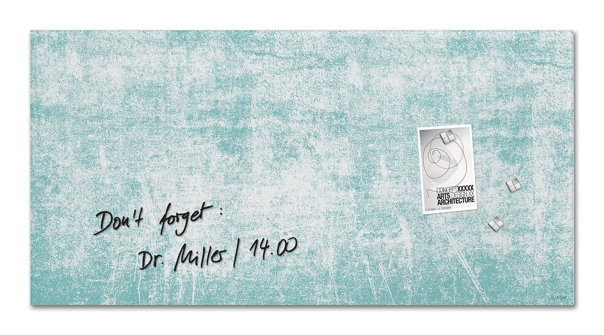 Sigel Whiteboard – 91 × 46 cm, Glas, magnetisch, Wandmontage
