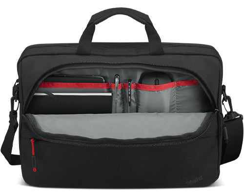 Lenovo Notebook-Tasche für ThinkPad Essential – bis 16" – Polyester/PVC, Fronttasche – Schwarz