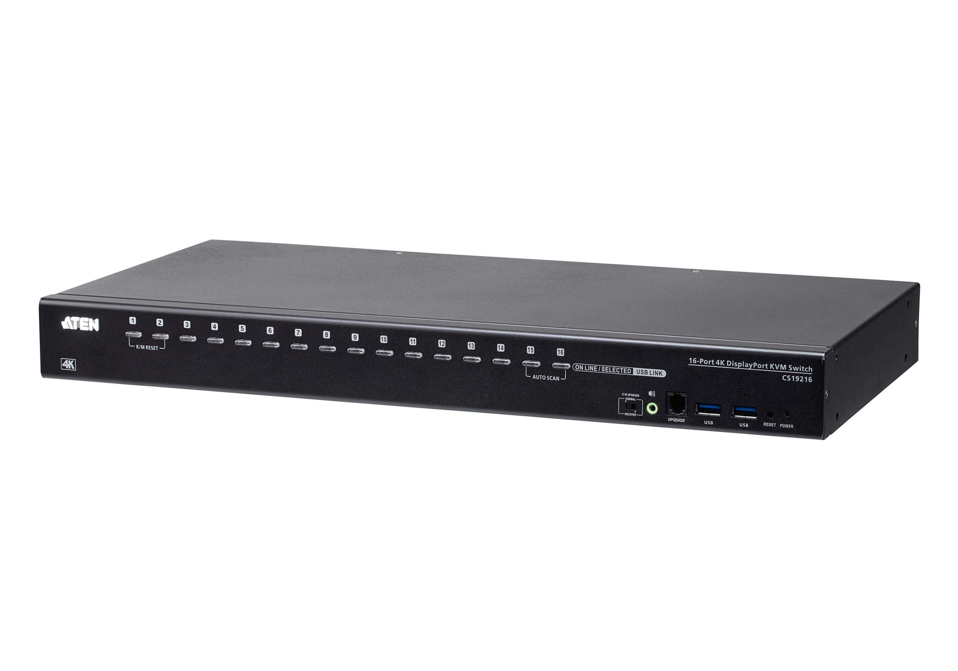 ATEN KVM-Switch, DisplayPort/USB 3.2 Gen 1, 4K (4096 × 2160)