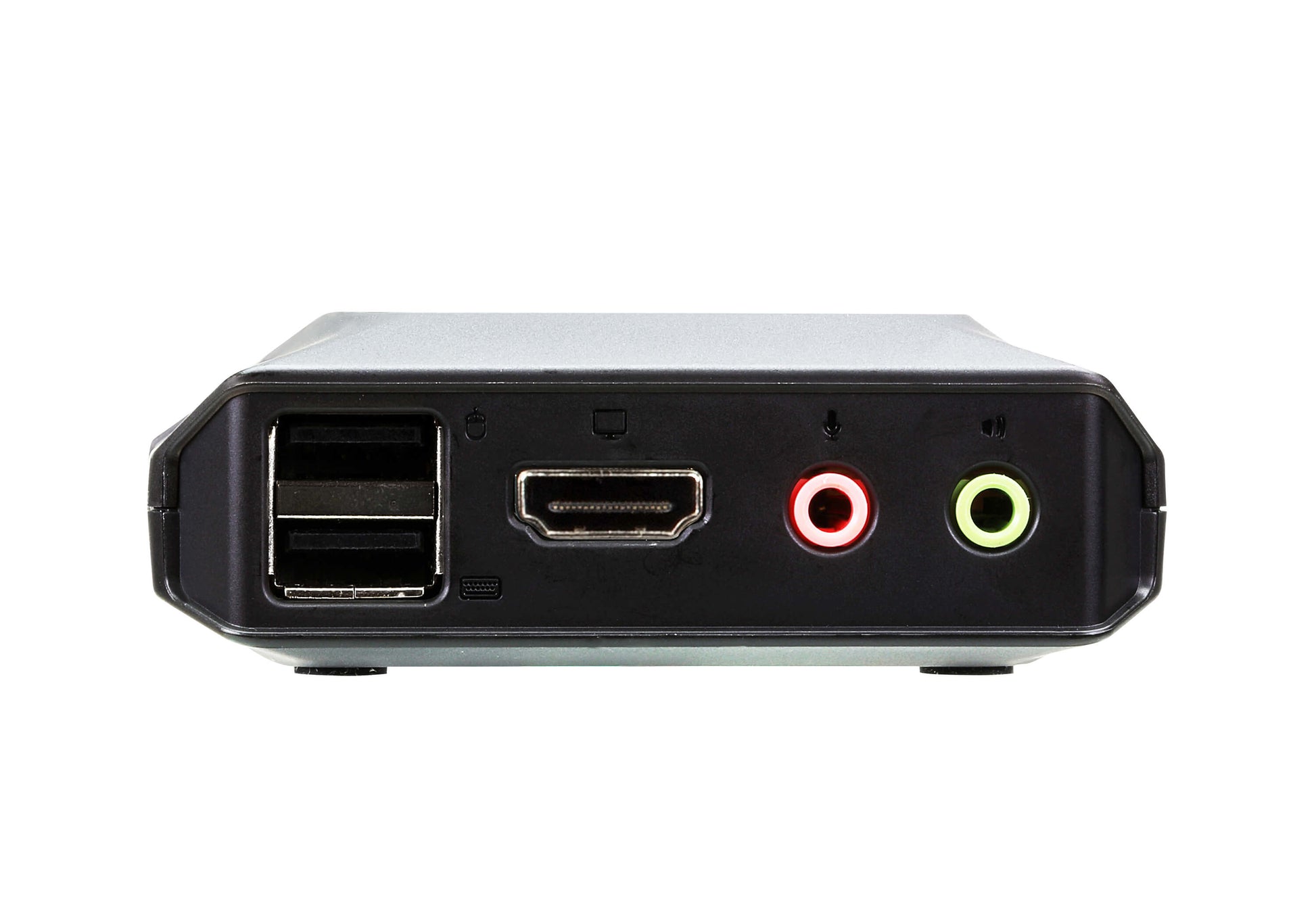 ATEN 2-Port HDMI KVM-Switch – 4K/60 Hz, USB-Hub, Audio, Desktop