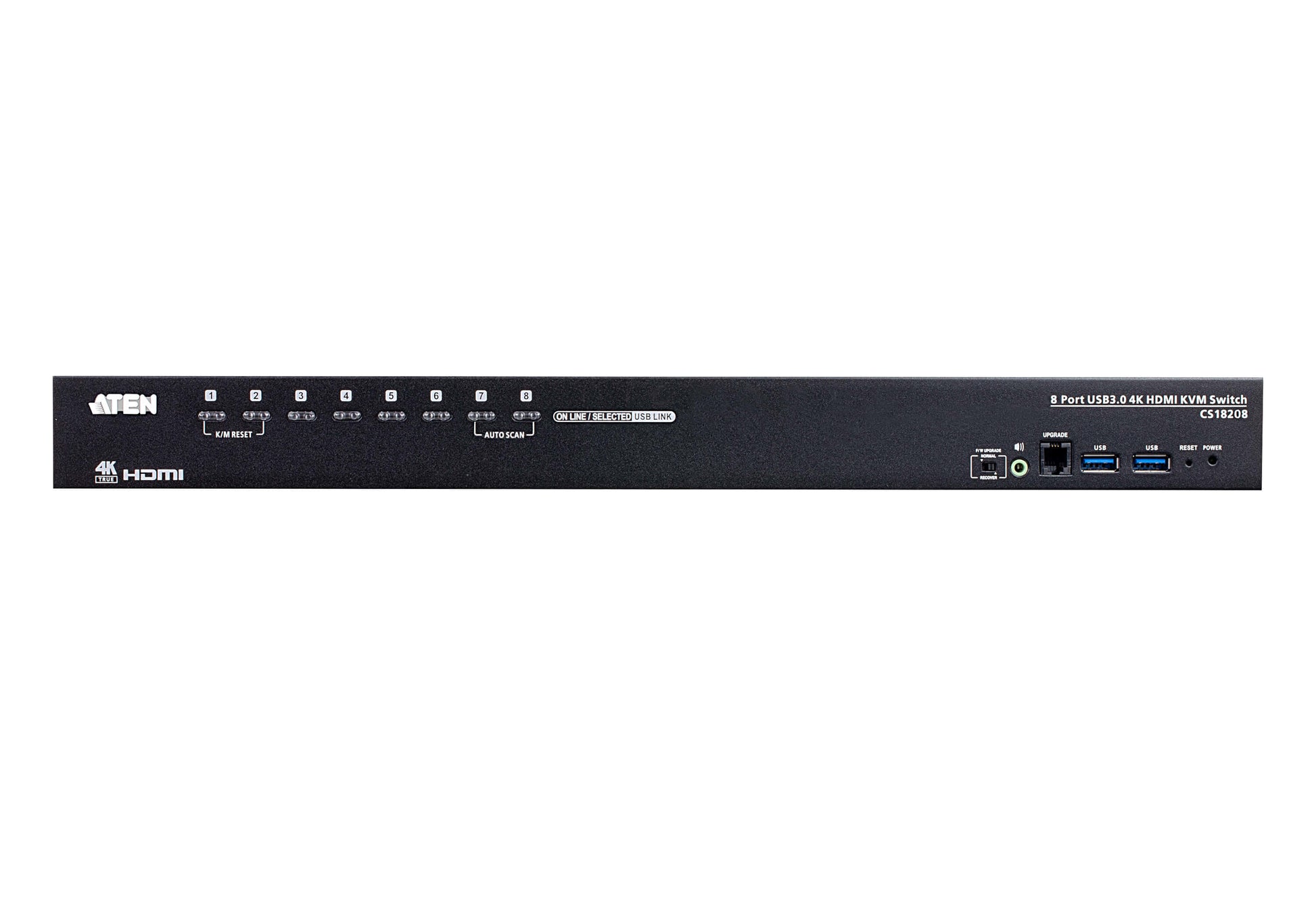 ATEN 8-Port KVM-Switch, USB 3.2 Gen 1/HDMI, 4K, Broadcast-Modus