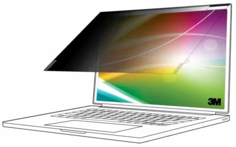 3M Displayschutz für Notebooks bis 14" – Schwarz