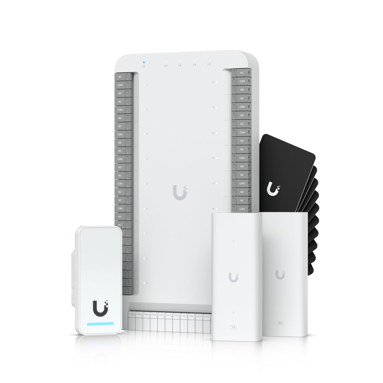 Ubiquiti Zugangskontrollleser UniFi Access UA-SK-Elevator – 129×34×245 mm, weiss, IP55