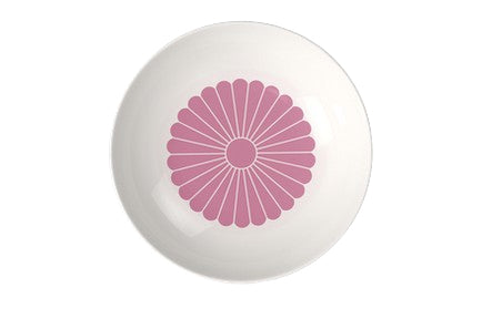 Villeroy & Boch Fleur Cassis Pastaschale – Porzellan, Rosa, Rund, 6 Stück