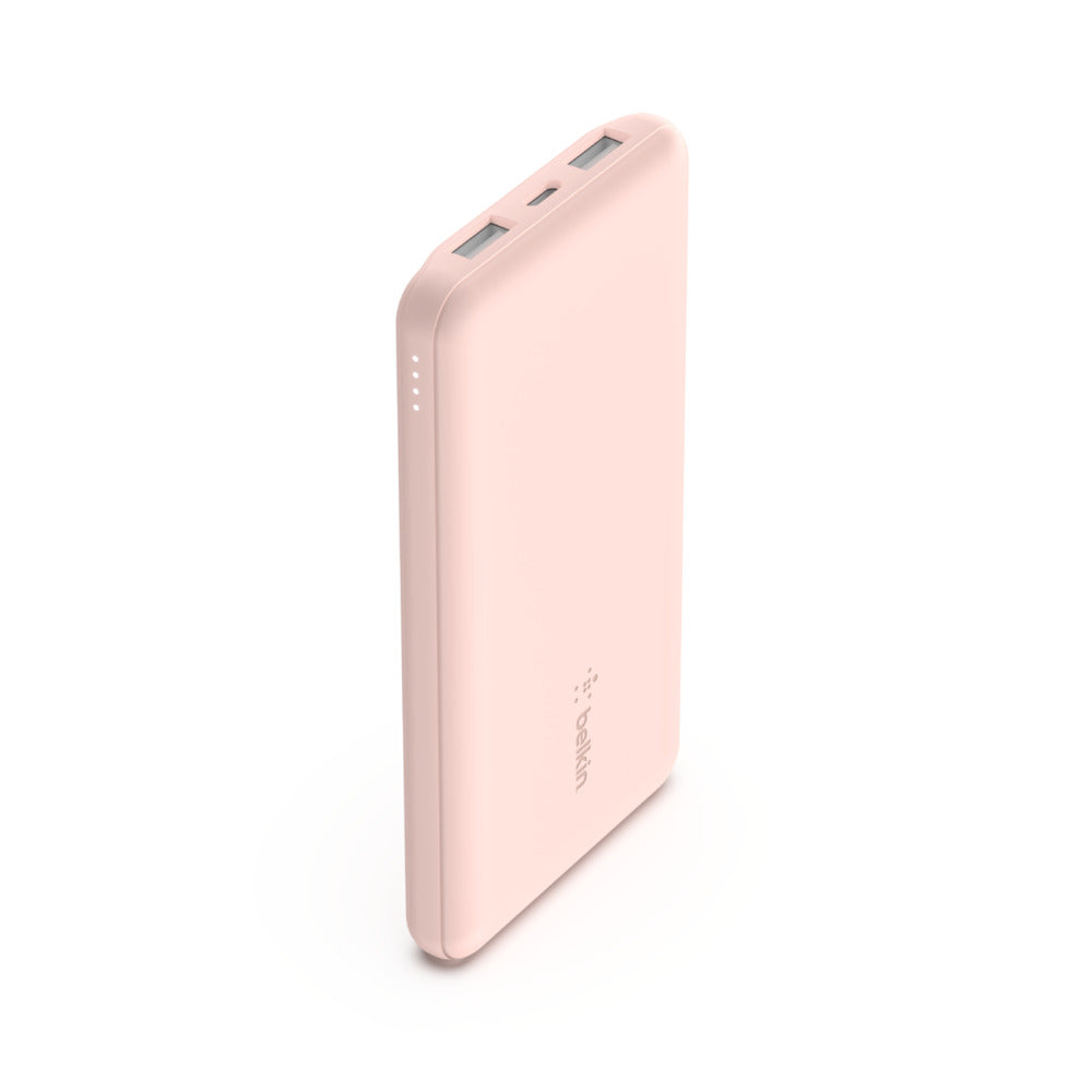 Belkin Powerbank 10000 mAh, USB-A, USB-C, Rosa