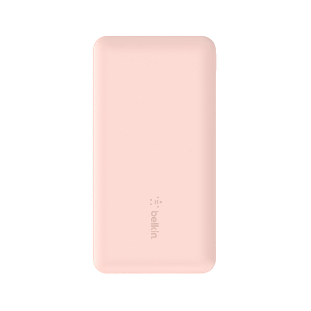 Belkin Powerbank 10000 mAh, USB-A, USB-C, Rosa