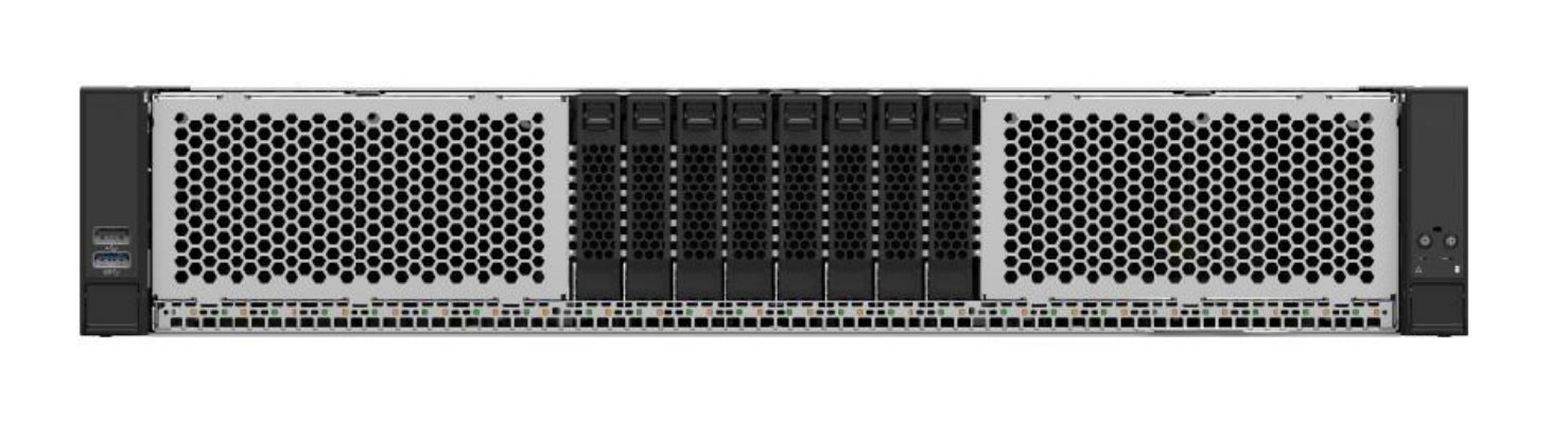 Intel M50CYP2UR208 – Server Barebone – 2U, LGA 4189 (2×CPU), 32 DIMM, 8 Einschübe, 2100 W