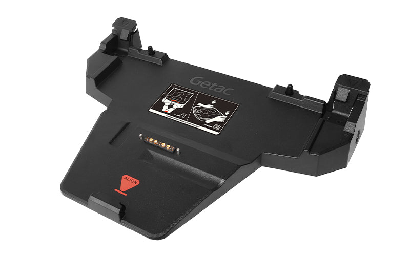 Getac S410G4 Dockingstation – 1× HDMI, 1× VGA, 4× USB-A, 120 W PD, für Getac S410G4