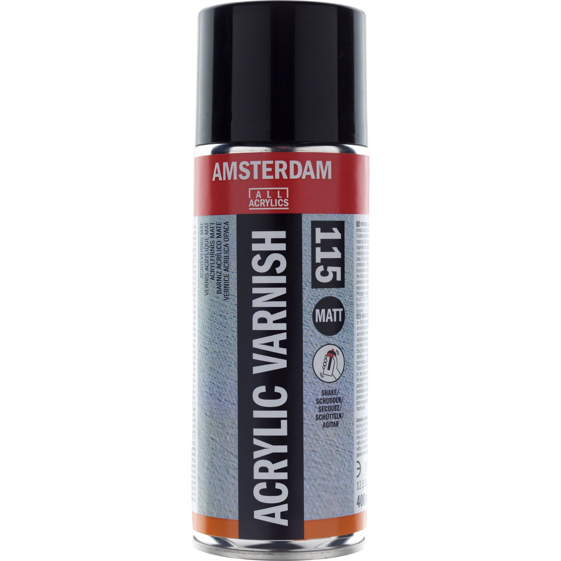 Royal Talens Fixierspray – Farbspray – Transparent, matt, 400 ml