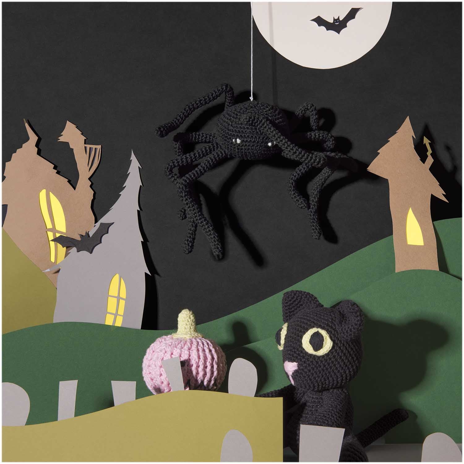 Rico Design Creative Ricorumi DK Wolle Schwarz – 25 g, 57,5 m, Nadel 4 mm, 100% Baumwolle