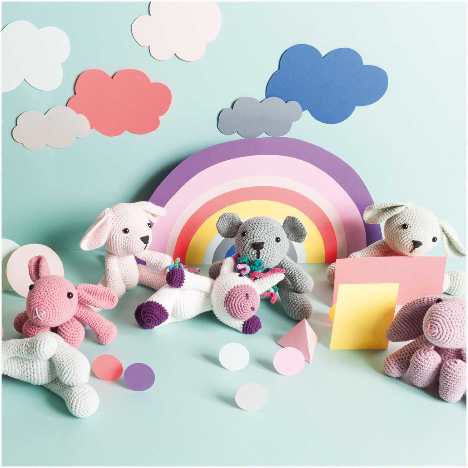 Rico Design Creative Ricorumi DK Wolle Tannengrün – 25 g, 57,5 m, 100% Baumwolle, Nadel 3 mm, 1 Stk.