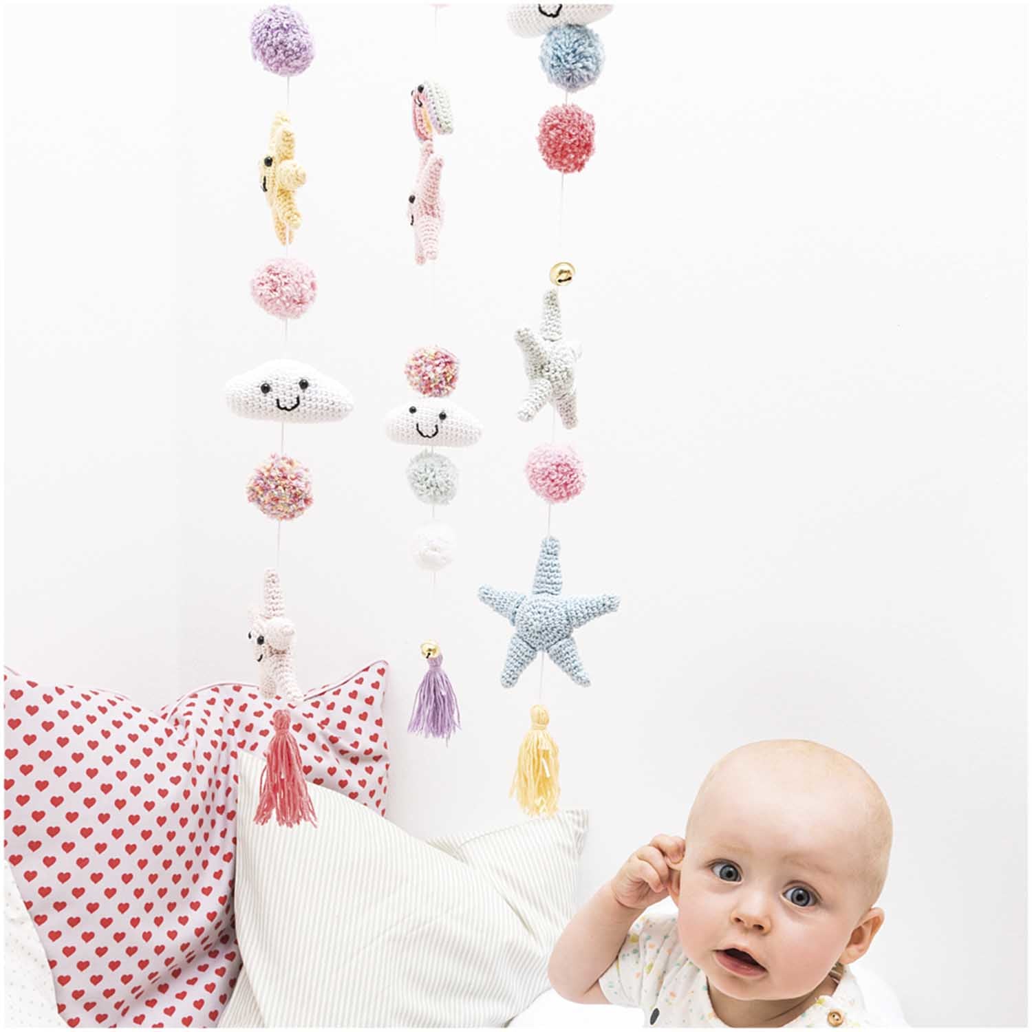 Rico Design Creative Ricorumi DK Wolle Flieder – 25 g, 57,5 m, Baumwolle, Nadel 4 mm, 1 Stk.