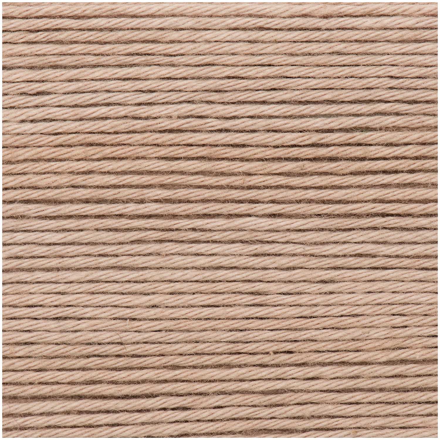 Rico Design Creative Ricorumi DK Garn Beige – 25 g, 57,5 m, Nadel 3 mm, 100% Baumwolle