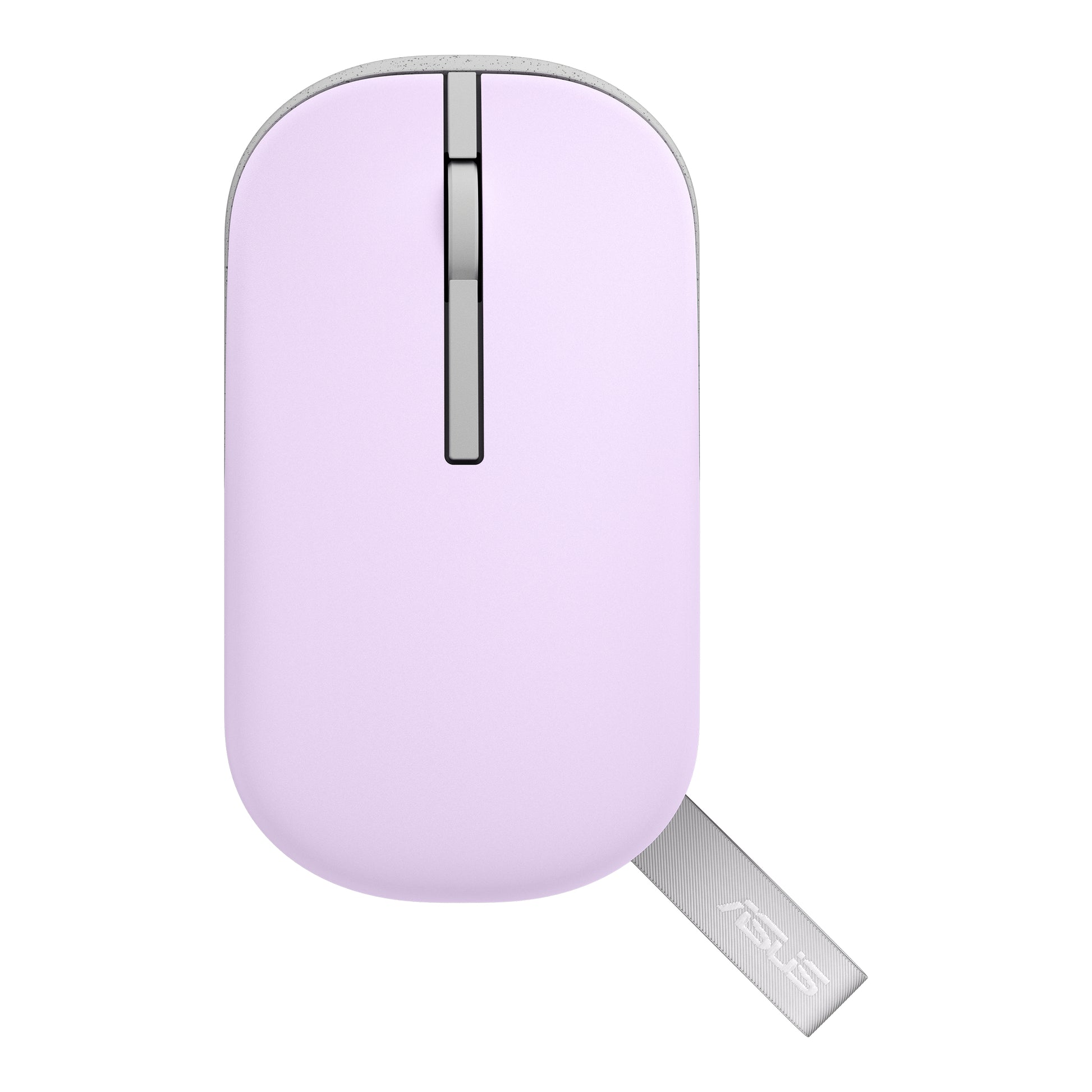 ASUS MD100 – Maus – Kabellos (Bluetooth/2,4 GHz), beidhändig, Grün/Violett
