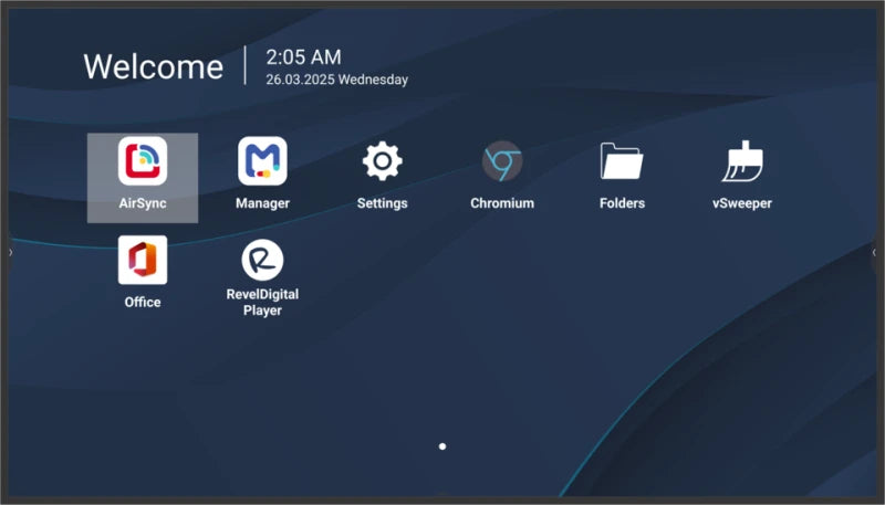 Viewsonic CDE8631-1C – Signage-Display, 86", 500 cd/m², 24/7, Android, USB-C
