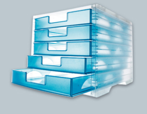 Styro Lightbox Schubladenelement – für A4, C4 – 340 × 270 × 255 mm