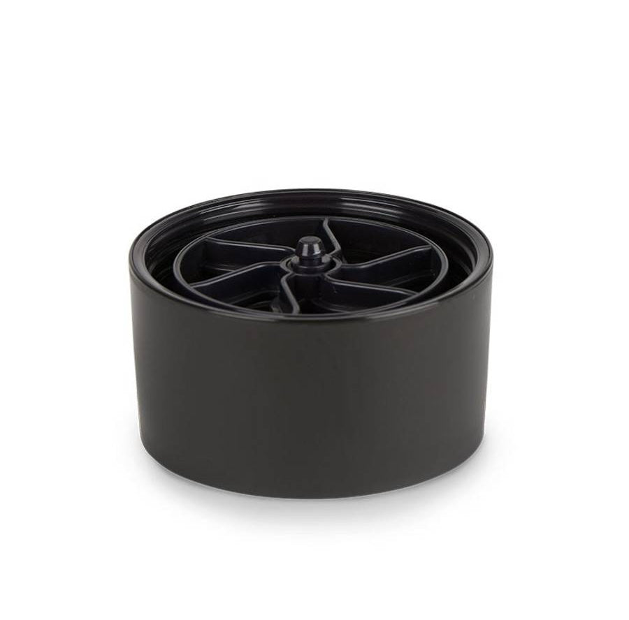 EMSA Thermobecher Travel Mug Compact – 3 dl – Edelstahl, isoliert, auslaufsicher – schwarz