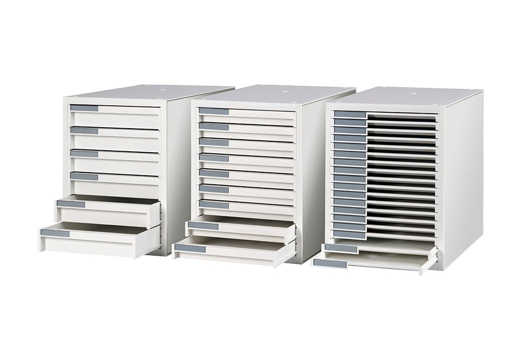 Styro Kay Schubladenelement – für Format A4 – 345 × 270 × 340 mm