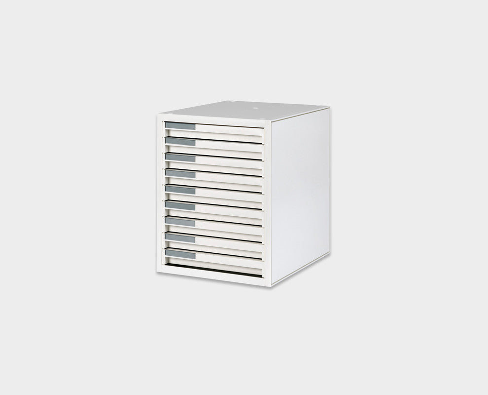 Styro Schubladenelement – für Format A4 – 270 × 340 × 345 mm