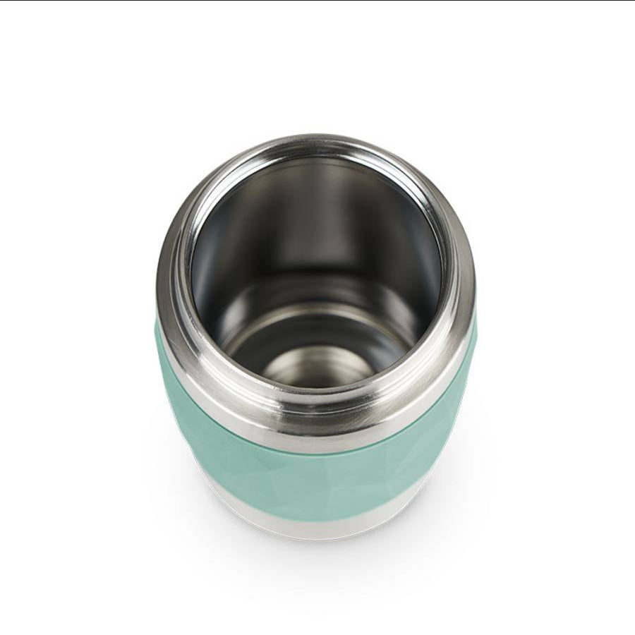 EMSA Travel Mug Compact Thermobecher 300 ml – doppelwandig, Edelstahl, grün