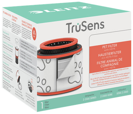 Leitz 3-in-1 Kombifilter (Haustier) – für TruSens Z-2000, weiss