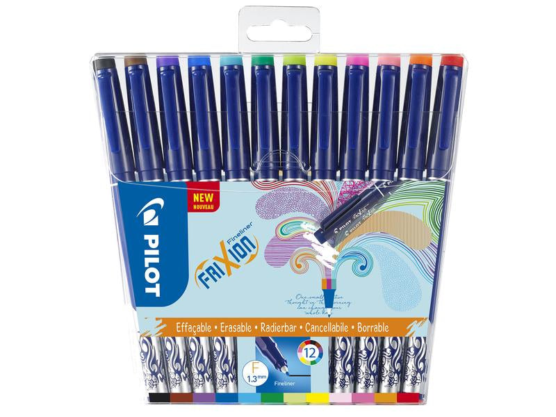 Pilot Fineliner – 12er-Set – 0,45 mm – 12 Farben, sortiert