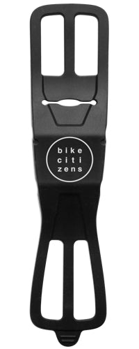 Bike Citizens Fahrradhalterung – für Lenker Ø bis 31,8 mm, Silikon, transparent
