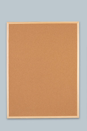 Dufco Pinnwand – Kork, Holzrahmen – 60 × 80 cm