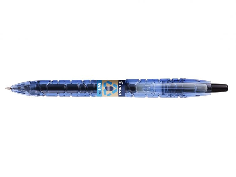 Pilot B2P BeGreen Gelschreiber – schwarz, 0,7 mm, dokumentenecht, lichtbeständig, Druck, nachfüllbar