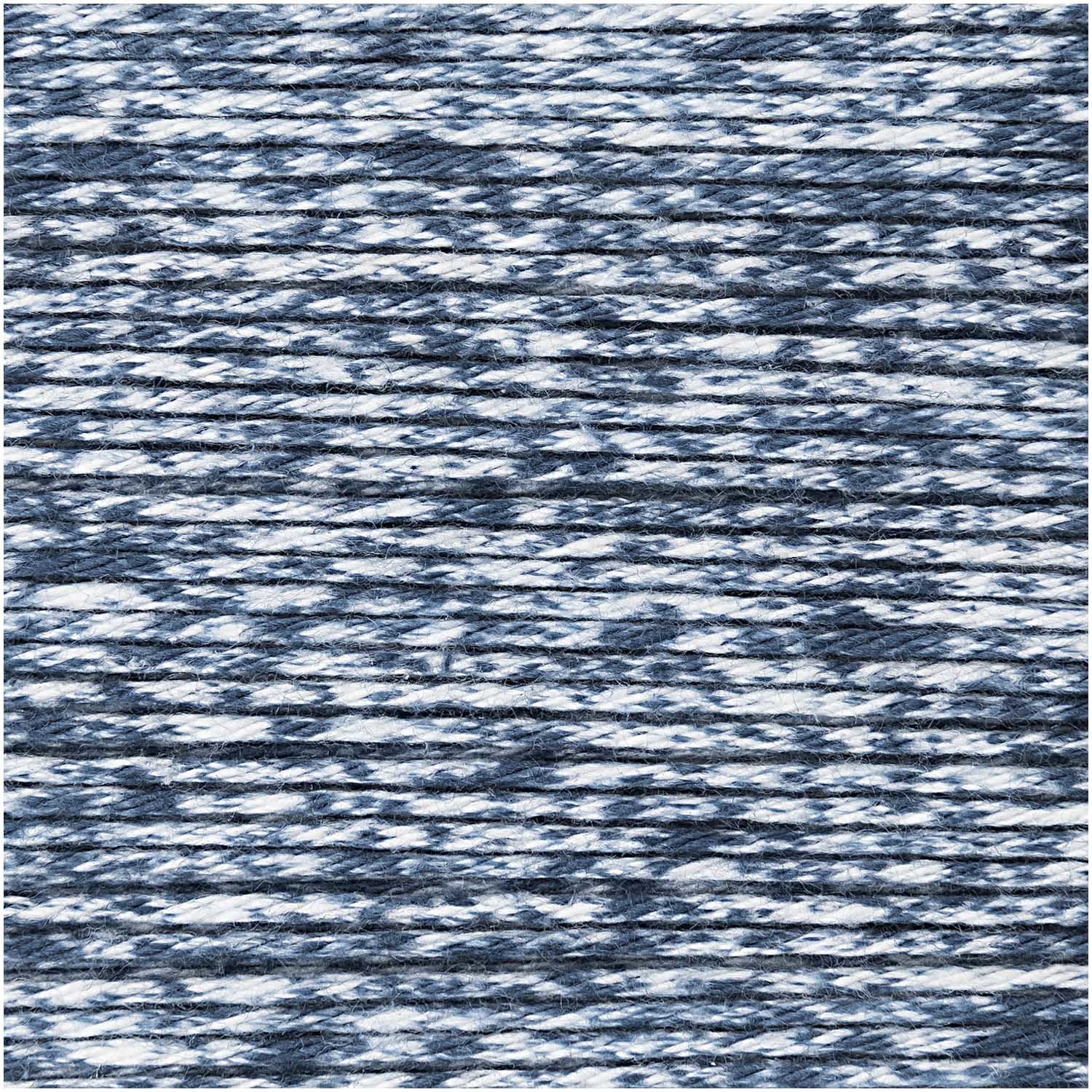 Rico Design Creative Ricorumi Spray Garn Blau – 25 g, 57,5 m, Nadel 3 mm, 100% Baumwolle, 1 Stk.