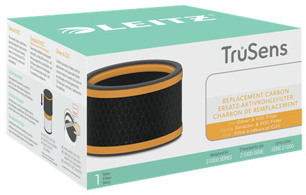 Leitz Ersatz-Aktivkohlefilter (Gerüche & VOCs) – für TruSens Z-1000, schwarz