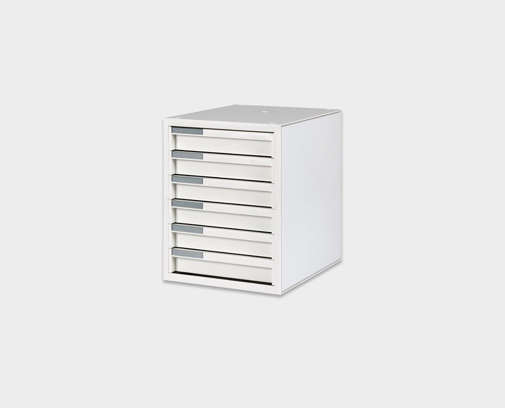 Styro Kay Schubladenelement – für Format A4 – 345 × 270 × 340 mm