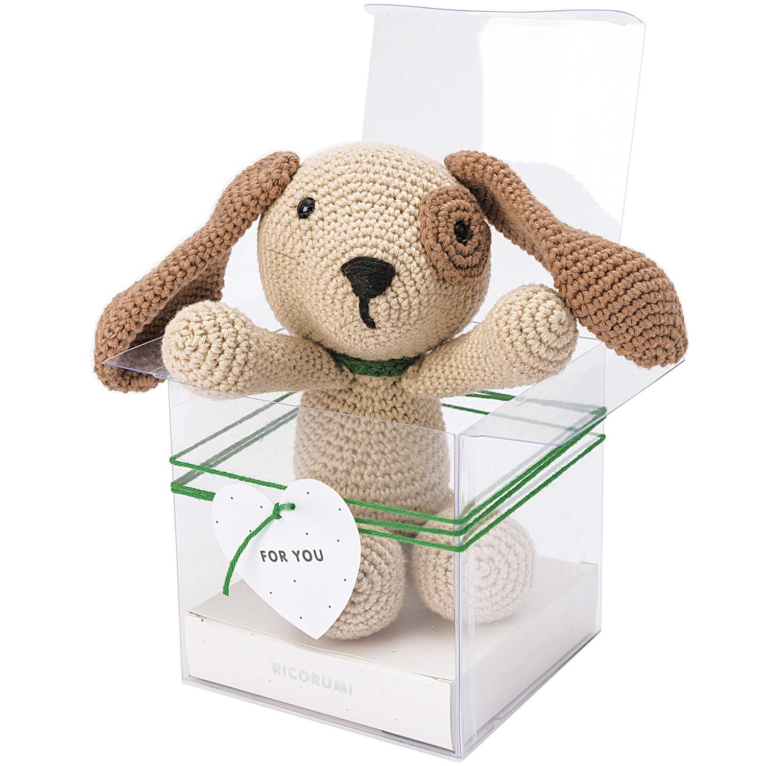 Rico Design Creative Ricorumi Häkelset Mehrfarbig – Hund, 25 g, 25,5 m, 100% Baumwolle, 10 Stk.