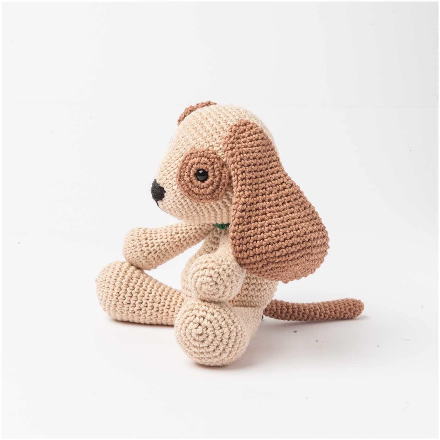 Rico Design Creative Ricorumi Häkelset Mehrfarbig – Hund, 25 g, 25,5 m, 100% Baumwolle, 10 Stk.