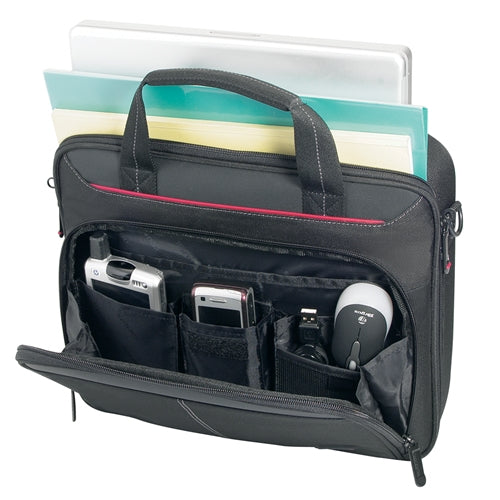 Targus Notebook-Tasche 15,6" – Dokumentenfach, Schulterriemen – Schwarz