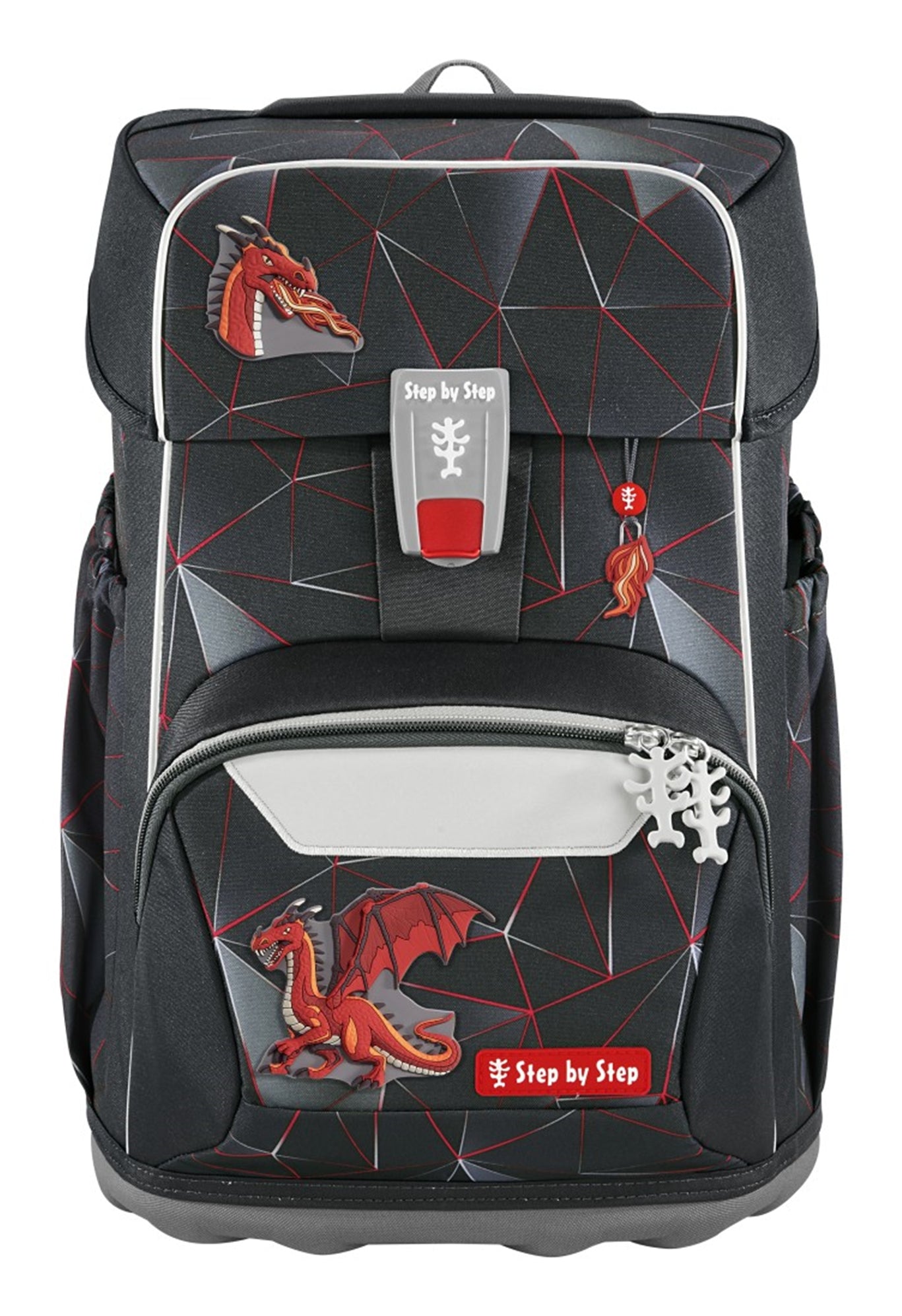 Step by Step Schulrucksack-Set Giant – 5-teilig – Dragon Drako – aus rPET