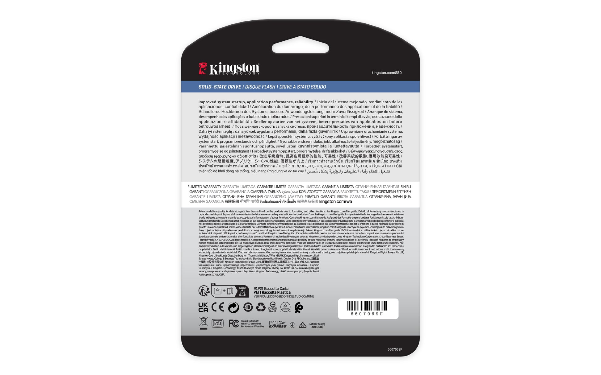Kingston M.2 2280 Enterprise SSD – DC2000B, PCIe 4.0, 240 GB