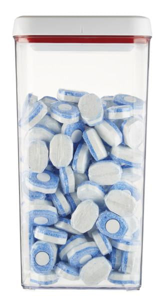 Zyliss Vorratsdose 3,6 l, 16 × 11 × 32 cm, Kunststoff/Silikon, luftdicht, transparent/weiss