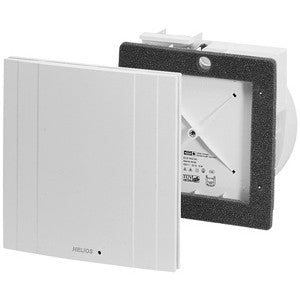 Helios Ventilatoren Helios Wandventilator VEZ 100 – 100 m³/h, 33 W, 2580 U/min, 40 dB, 230 V, Weiss