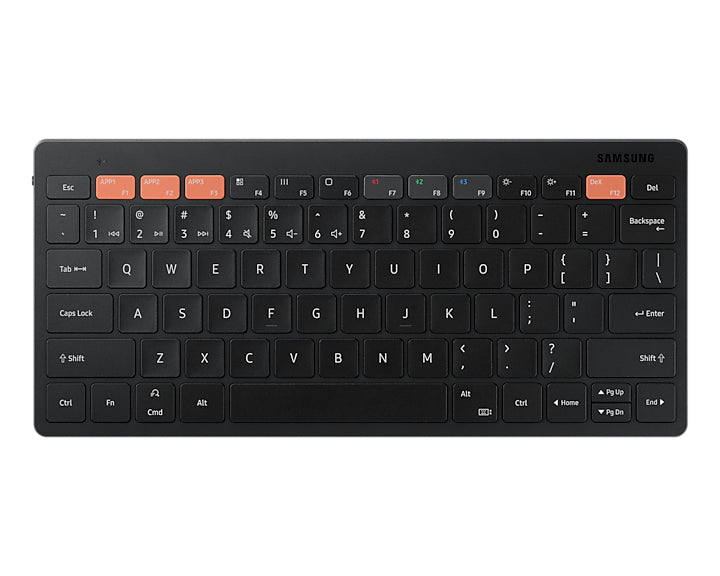 Samsung EJ-B3400 – Kompakte Tastatur – Bluetooth 5.0 – QWERTZ (DE) – Ohne Ziffernblock – Schwarz