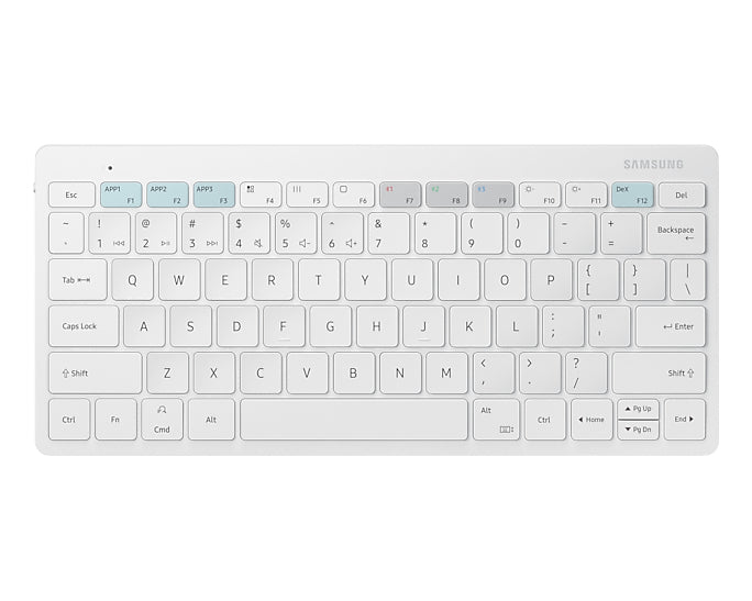 Samsung EJ-B3400 – Tastatur – Bluetooth 5,0 – QWERTZ (DE) – Weiss – für Samsung